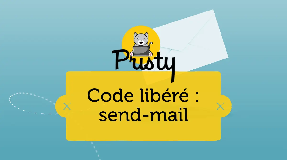 Image de présentation : Pristy | Code libéré : send-mail 