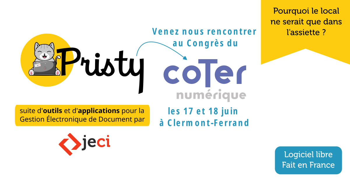 Venez nous rencontrer au Coter 2025