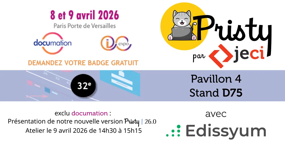 Image de présentation : Jeci à Documation 2026 : faire vivre les documents au cœur des usages