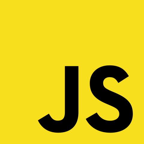 JavaScript programming language logo