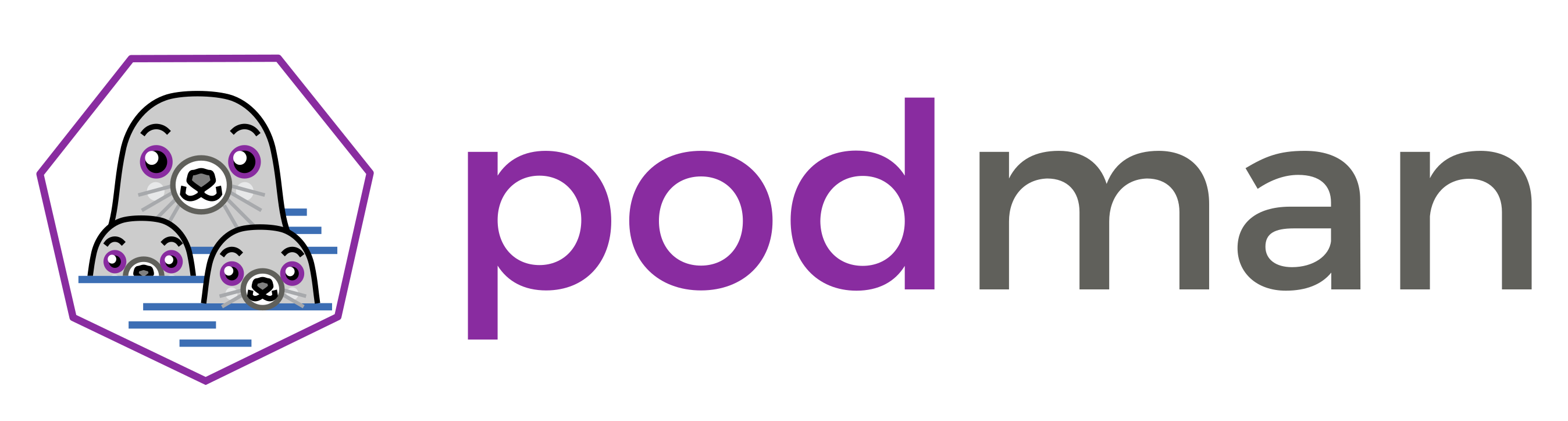 Logo podman